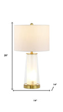Load image into Gallery viewer, Set of Two 26" Gold Lighthouse Table Lamps With Drum Shades
