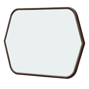 Houston - Wall Mirror - Walnut