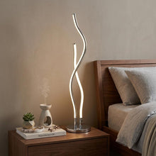 Load image into Gallery viewer, 26" Silver Novelty Table Lamp LED
