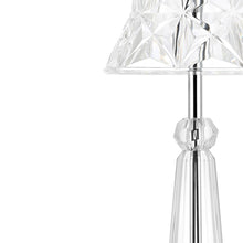 Load image into Gallery viewer, 12" Silver Novelty USB Table Lamp With Empire Shade
