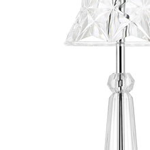 Load image into Gallery viewer, 12" Silver Novelty USB Table Lamp With Empire Shade
