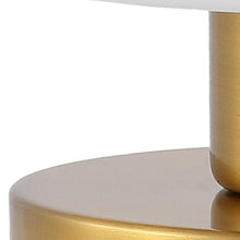 Load image into Gallery viewer, 6" Gold Novelty USB Table Lamp With Dome Shade
