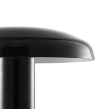 Load image into Gallery viewer, 11" Black Novelty USB Table Lamp With Globe Shade
