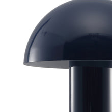 Load image into Gallery viewer, 11" Blue Novelty USB Table Lamp With Globe Shade
