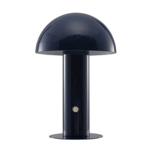 Load image into Gallery viewer, 11" Blue Novelty USB Table Lamp With Globe Shade
