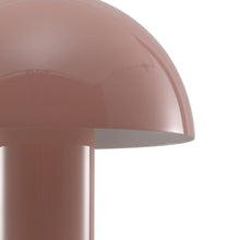 Load image into Gallery viewer, 11" Pink Novelty USB Table Lamp With Globe Shade
