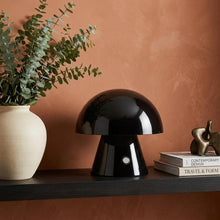 Load image into Gallery viewer, 7" Clear Novelty USB Table Lamp With Globe Shade
