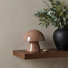 Load image into Gallery viewer, 7" Clear Novelty USB Table Lamp With Globe Shade
