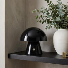 Load image into Gallery viewer, 7" Clear Novelty USB Table Lamp With Globe Shade

