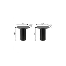 Load image into Gallery viewer, Set of Two 8" Clear USB Table Lamps LED
