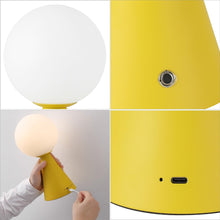 Load image into Gallery viewer, Set of Two 12" Clear Lighthouse USB Table Lamps
