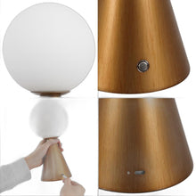 Load image into Gallery viewer, Set of Two 12" Clear Lighthouse USB Table Lamps LED
