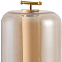 Load image into Gallery viewer, Set of Two 11" Gold USB Lantern
