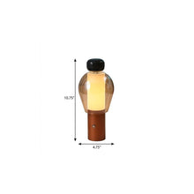 Load image into Gallery viewer, 11" Copper USB Table Lamp LED

