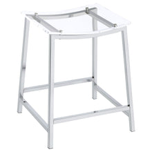 Load image into Gallery viewer, Staten - Backless Counter Stool (Set of 2) - Chrome
