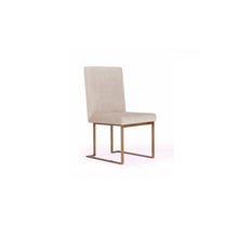Load image into Gallery viewer, Upholstered Velvet Dining Side Chairs (Set of 2) - Beige
