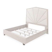 Load image into Gallery viewer, Fantosini - King Tufted Panel Bed - Silver Mist
