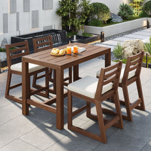 Load image into Gallery viewer, Patio Bar Set With Ergonomic Chairs
