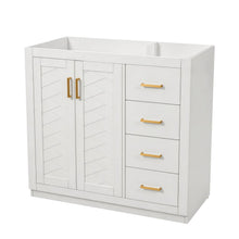 Load image into Gallery viewer, Retro Style Bathroom Vanity, 3 Drawers &amp; Soft Closing Doors

