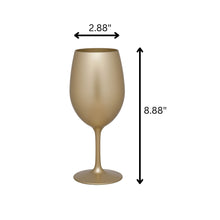Load image into Gallery viewer, Leadingware Tritan Hammer Plastic Wine Glasses (Set of 4)
