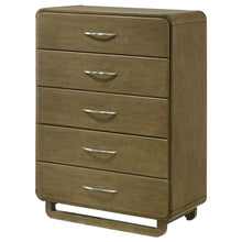 Load image into Gallery viewer, Tully - 5 Drawer Chest - Nutmeg Brown
