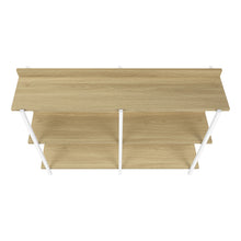 Load image into Gallery viewer, Frame Console Table With Three Shelves - Natural
