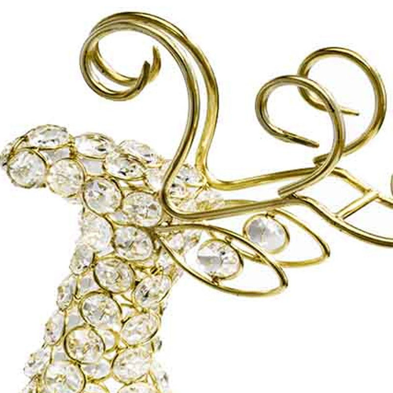 Reindeer Figurine - Gold