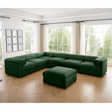 Load image into Gallery viewer, Contemporary Elegant Sofa With Storage And Ottoman
