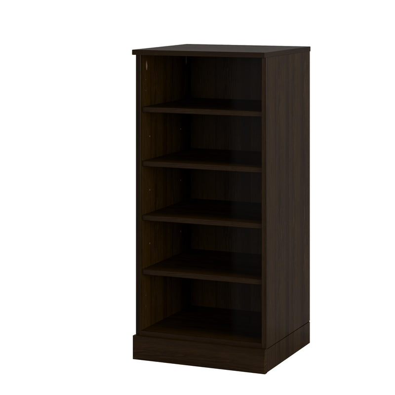 Ten Pair Solid Woodshoe Storage Cabinet (752054) - Espresso