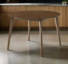 Load image into Gallery viewer, 42" Wood Round Top Dining Table - Brown
