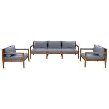 Load image into Gallery viewer, 3 Piece Outdoor Sectional Sofa Set
