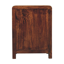 Load image into Gallery viewer, 24" Solid Wood Three Drawer Nightstand - Walnut
