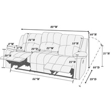 Load image into Gallery viewer, Modern Living Room Set, Reclining Mechanism
