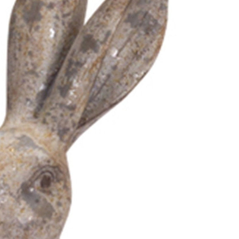 Poly Figurine Tabletop Sculpture (Set of 2) (592942) - Gray