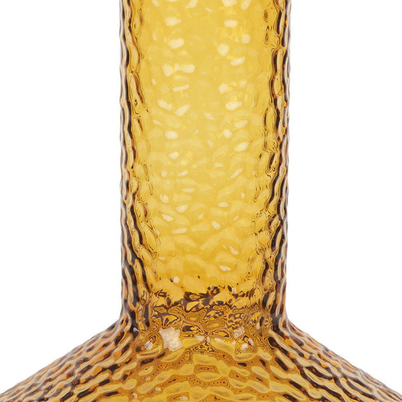 Faceted Table Vase (608318) - Amber