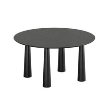 Load image into Gallery viewer, Solid Wood Round Top Dining Table - Black
