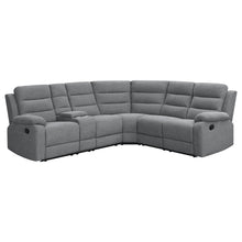 Load image into Gallery viewer, Aaron - 3 Piece Upholstered Sectional - Smoke
