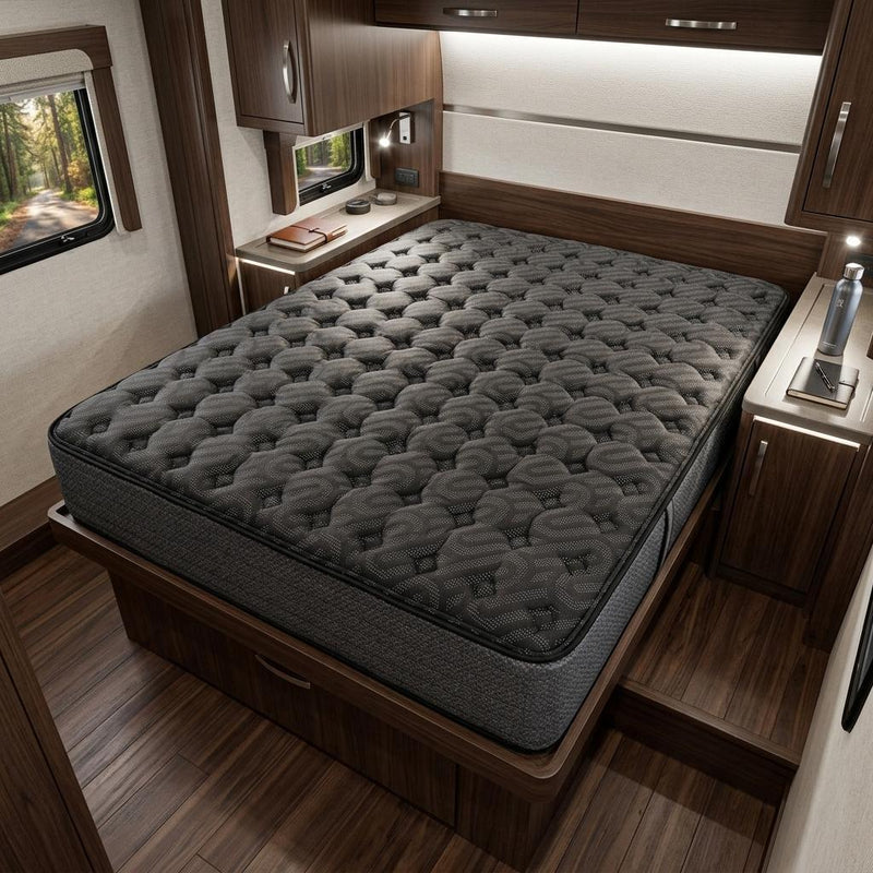 Copper Infused Gel Memory Foam Firm Hybrid Mattress - RV King