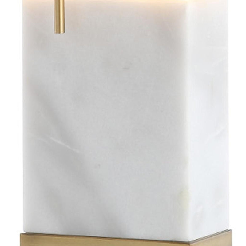 Table Lamp LED With Shade - White