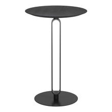 Load image into Gallery viewer, 24" Modern Wood Rounded Bar Table - Black
