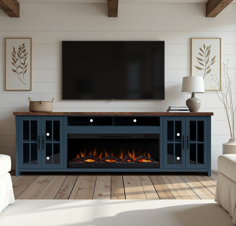 Nantucket - Fireplace TV Stand Console
