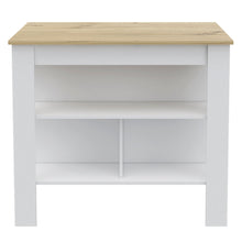 Load image into Gallery viewer, 41" Kitchen Island With Storage - White
