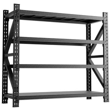 Load image into Gallery viewer, Heavy Duty 4 Shelf Garage Shelving Unit
