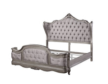 Load image into Gallery viewer, ACME Ausonia QUEEN BED Antique Platinum Finish BD00603Q
