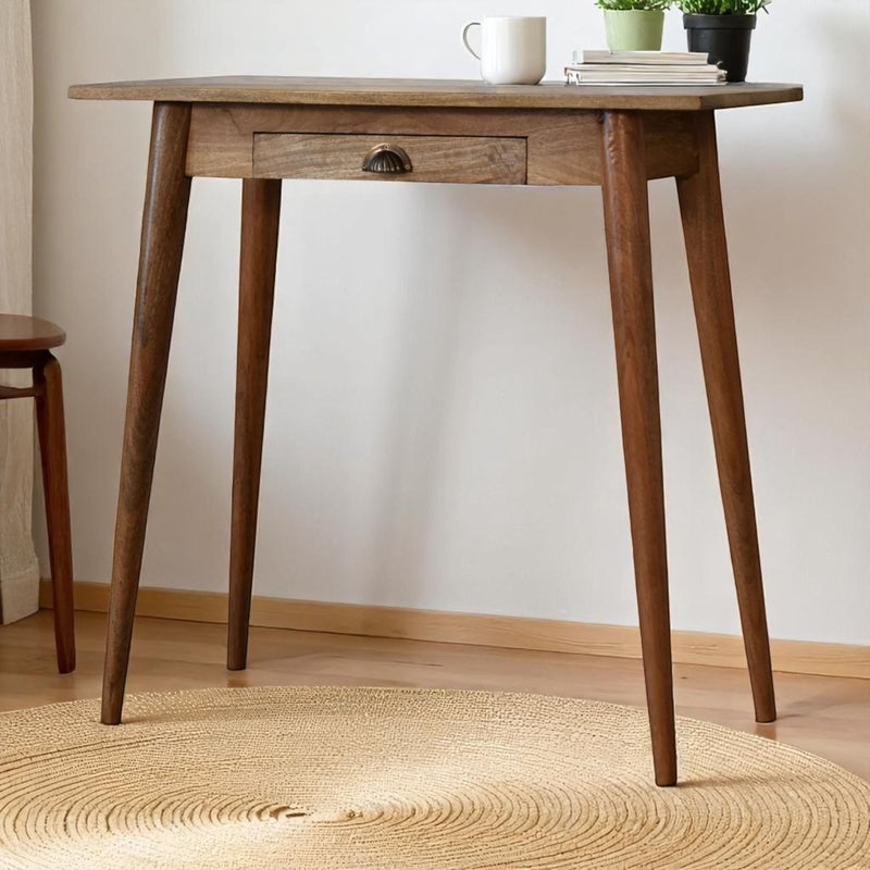 Mini Writing Desk - Oak