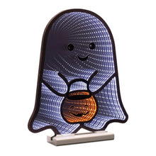 Load image into Gallery viewer, Halloween Ghost Tabletop Sign With LED - White / Orange / Black

