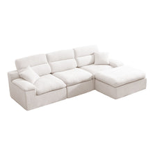 Load image into Gallery viewer, Corner Chaise Sofa With High Backrest
