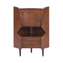 Load image into Gallery viewer, Cosmo And Corner Bar Cabinet - Dark Brown
