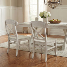 Load image into Gallery viewer, Harola - Cross-Back Dining Side Chairs In (Set of 2) - Smoky White
