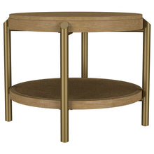 Load image into Gallery viewer, Benson - Round Table With Storage Shelf
